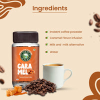 First Kaapi Caramel Flavoured Instant Coffee Powder
