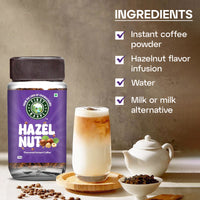 First Kaapi Hazelnut Flavoured Instant Coffee Powder